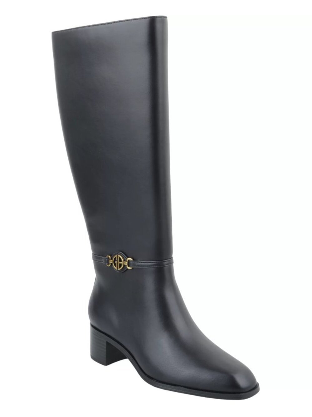 Giani Bernini Shayyla Knee High Boots Black Size 7.5 M NWT